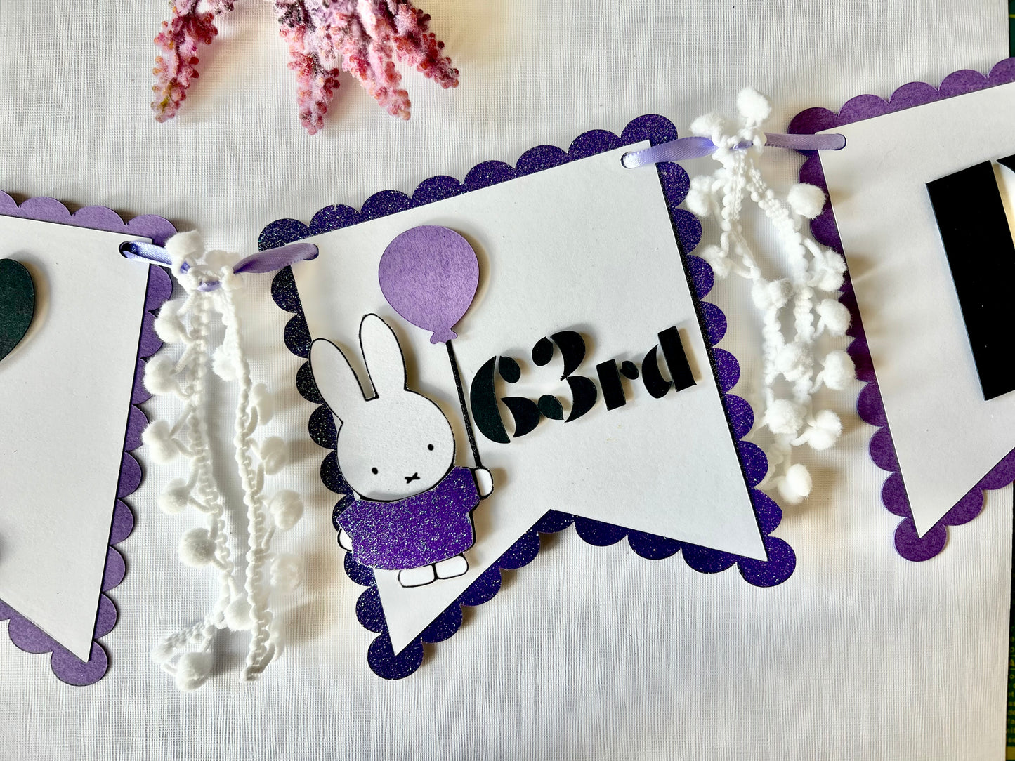 Inspired Nijntje Birthday Banner