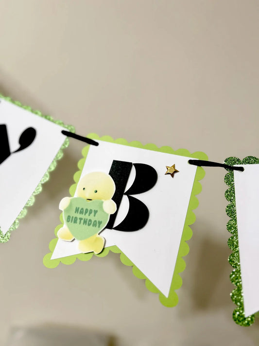 Inspired Smiski Birthday Banner